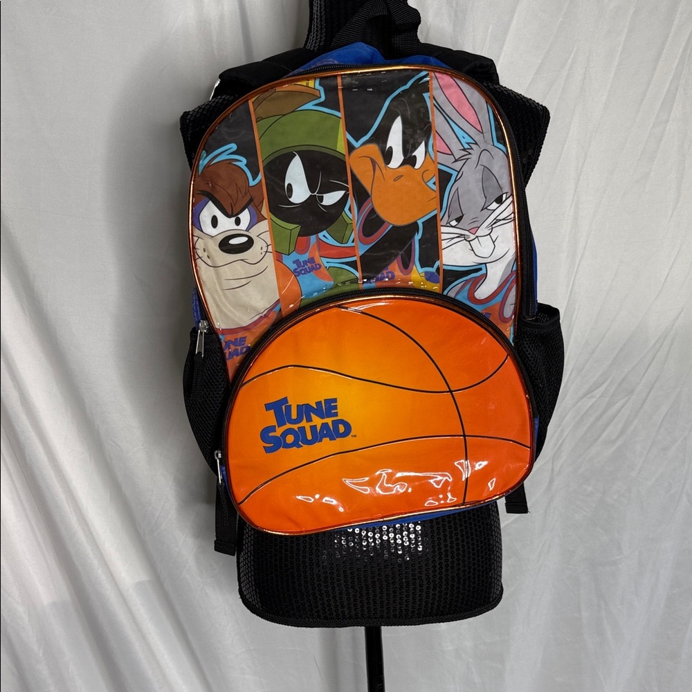 TUNE SQUAD Backpack - Black and Orange